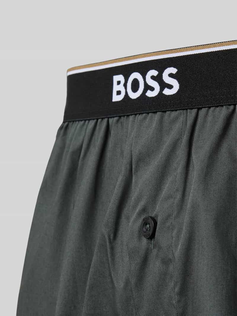 Boss Regular fit boxershort van puur katoen in een set van 2 stuks