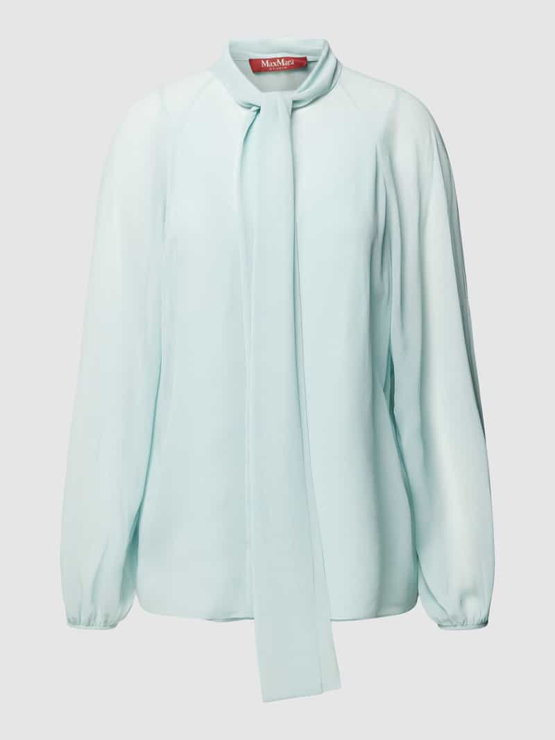 Max Mara Studio Strikblouse met elastische mouwboorden, model 'FASCINO'