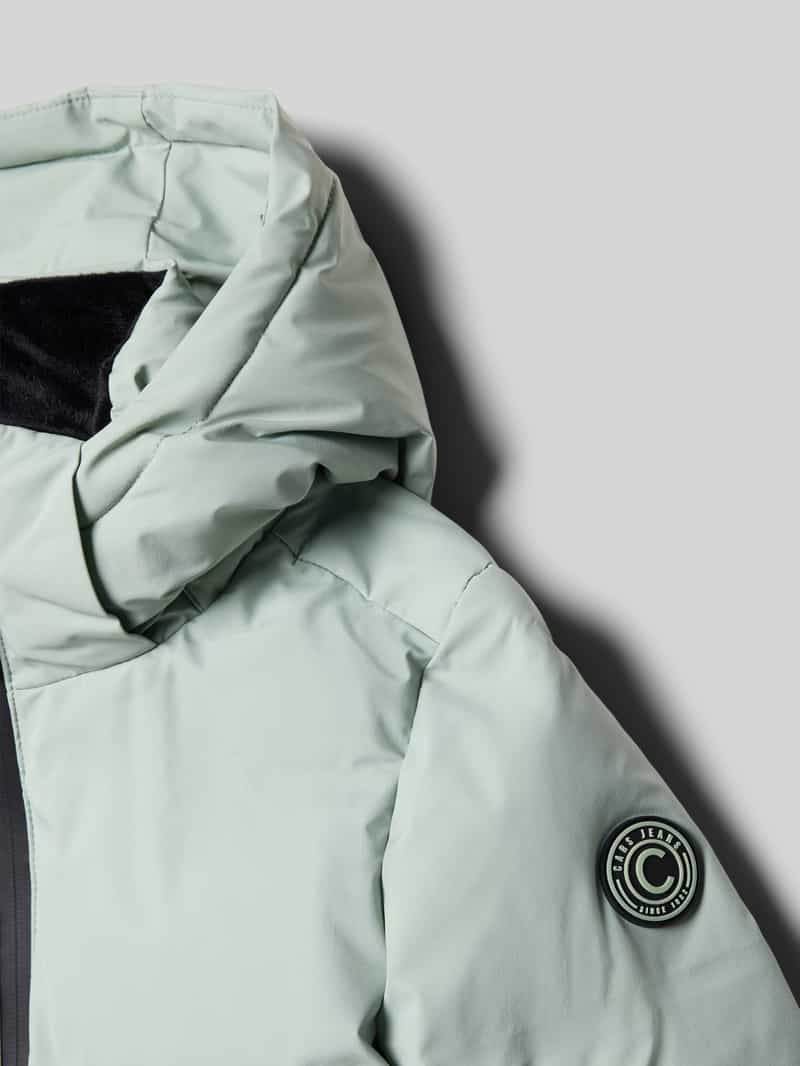 CARS JEANS Regular fit gewatteerd jack met capuchon model 'MUYLA'
