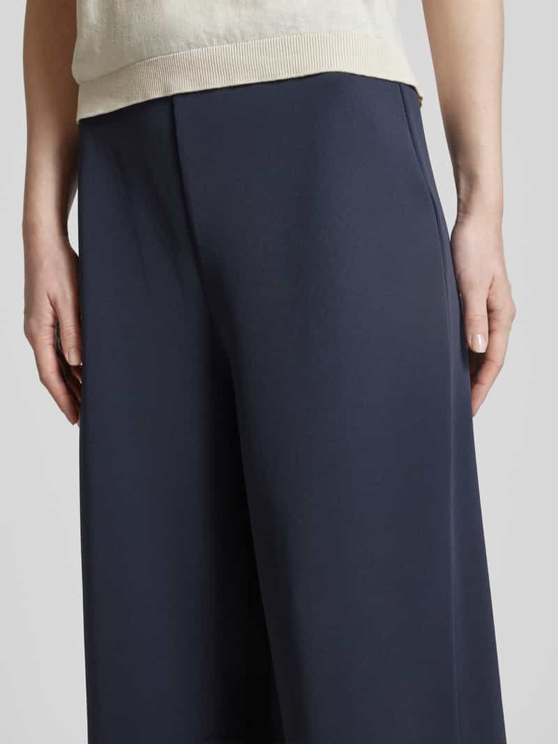 Christian Berg Woman Selection Straight leg stoffen broek met elastische band