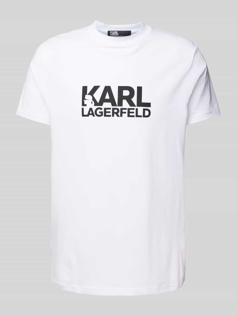 Karl Lagerfeld T-shirt met labelprint