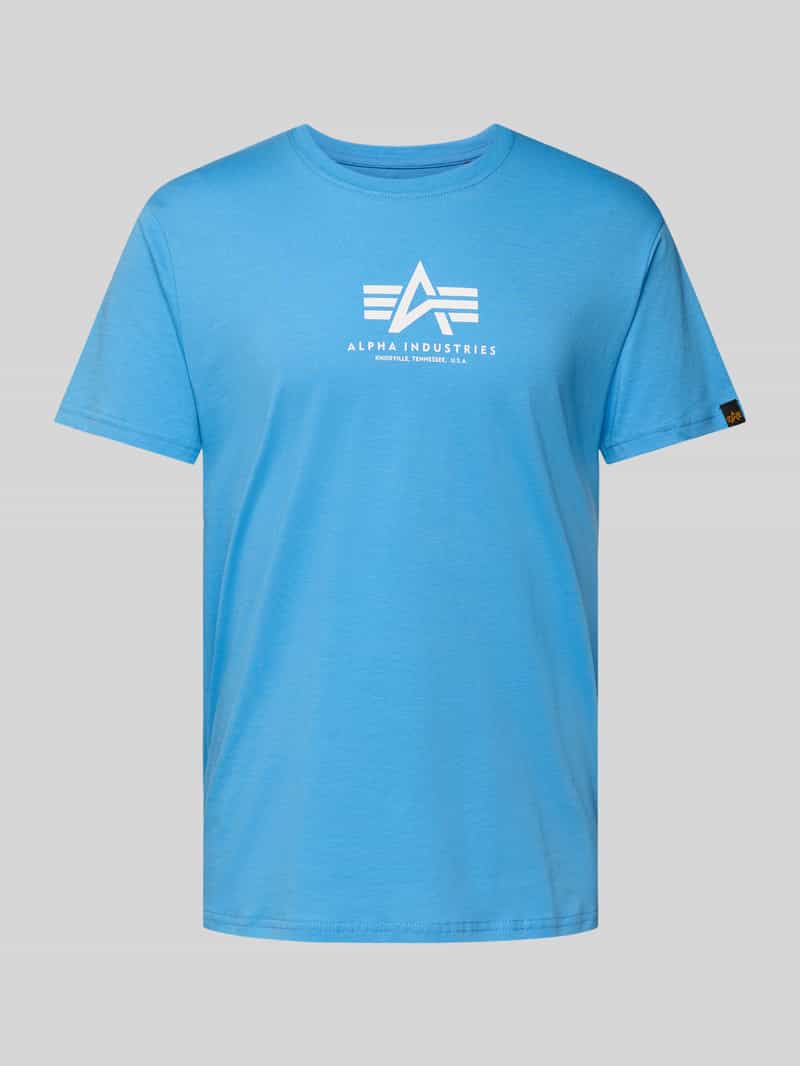alpha industries T-shirt met labelprint