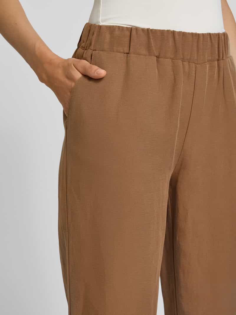 monari Stoffen broek met elastische band