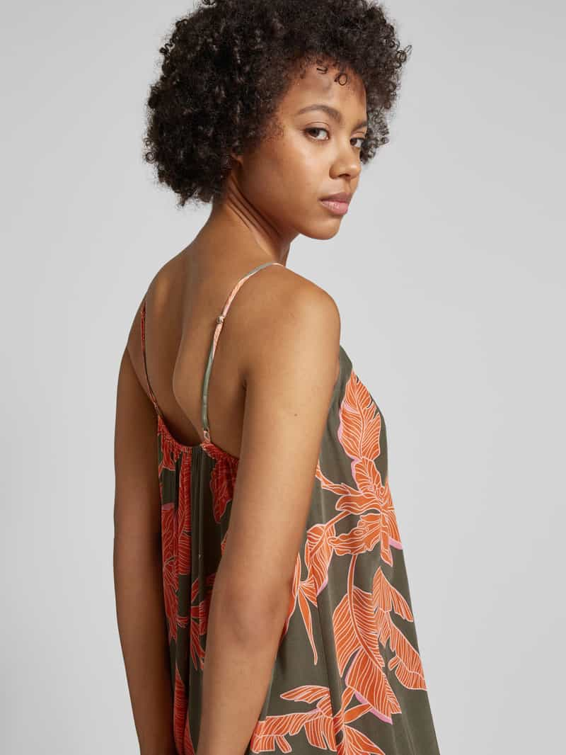 MOS MOSH Midi-jurk met all-over print model 'Alohi Grace'