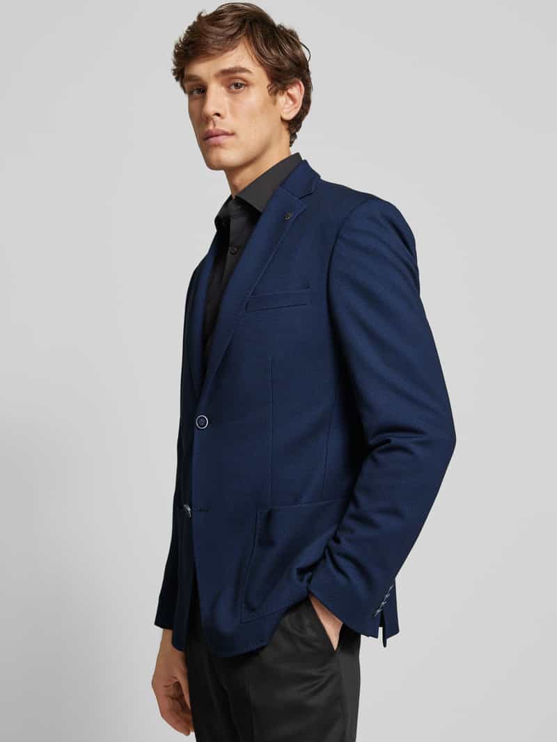 Roy Robson Slim fit colbert met structuurmotief