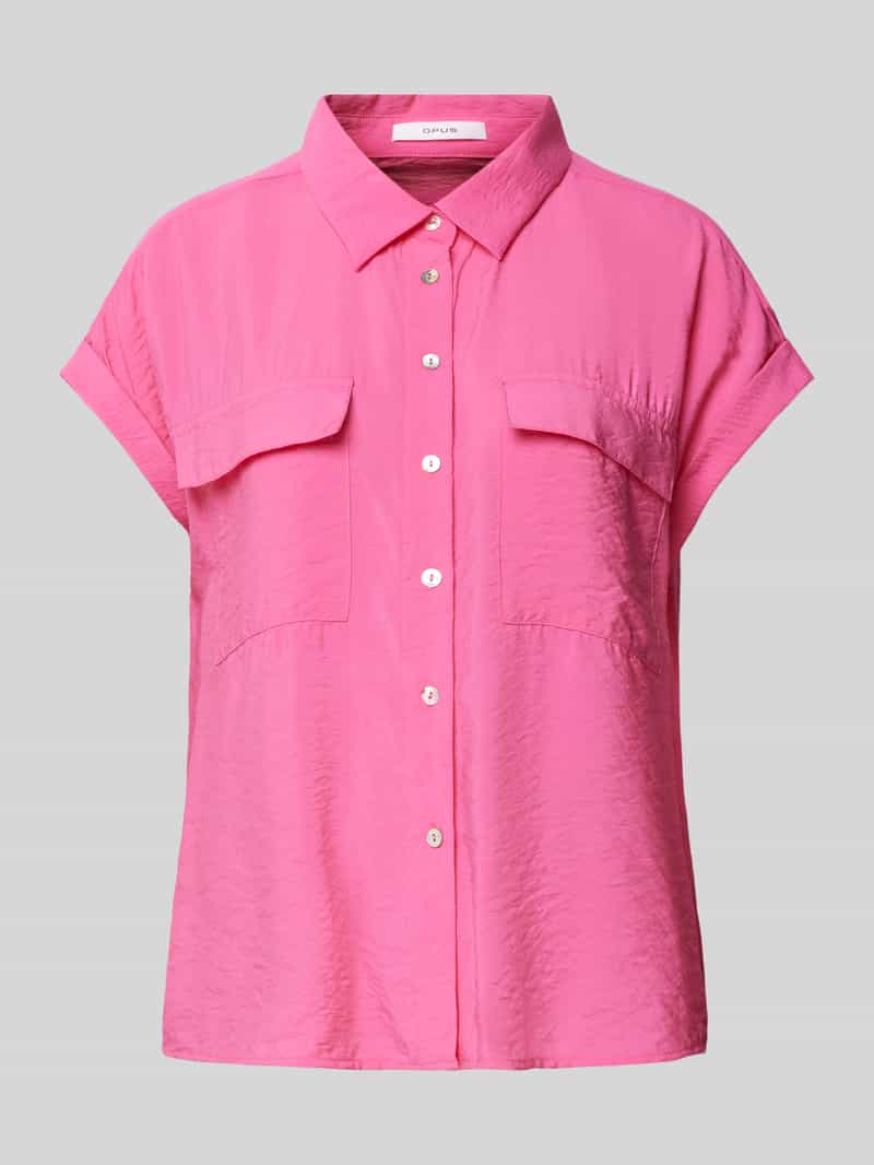 Opus Overhemdblouse met knoopsluiting model 'Fitara'