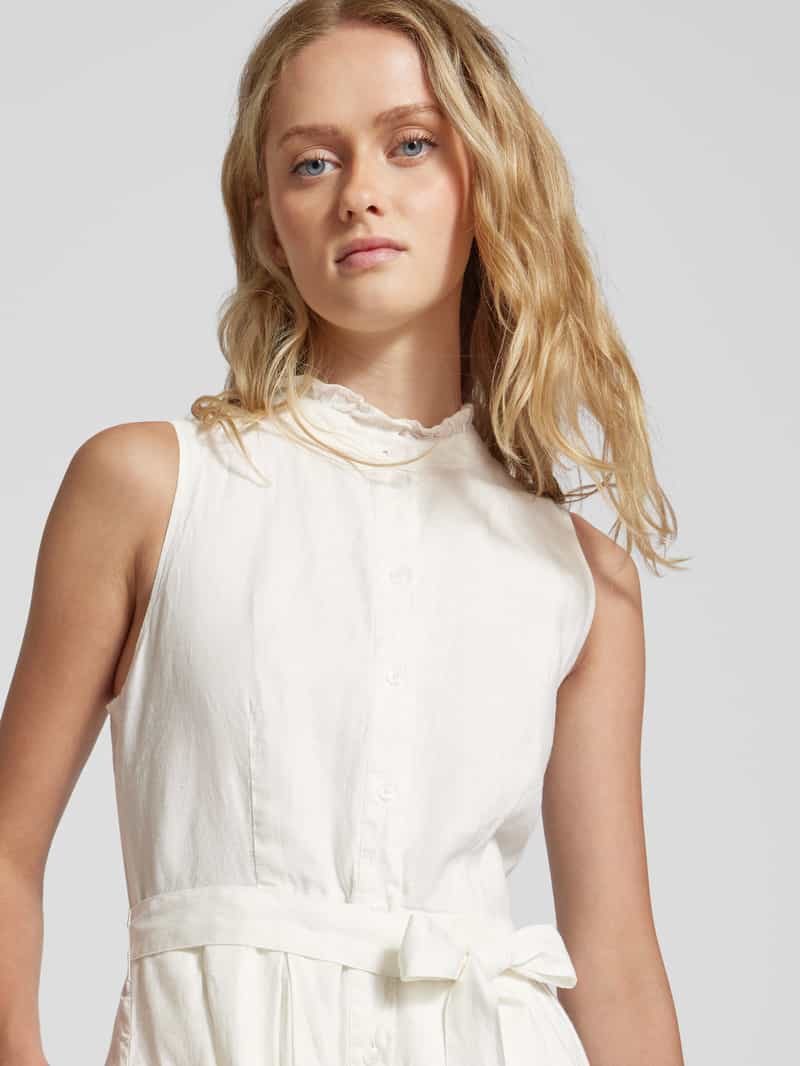 Tommy Hilfiger Midi-jurk met strikceintuur