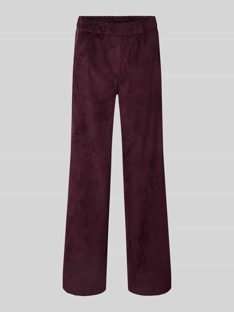 MAC Stoffen broek met Franse steekzakken model 'Chiara'