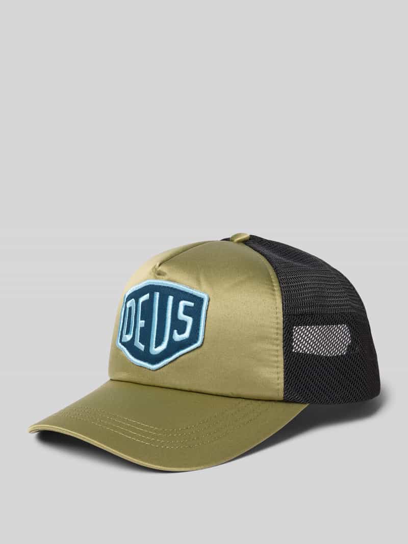 DEUS EX MACHINA Trucker-pet met labelbadge model 'Luxx'