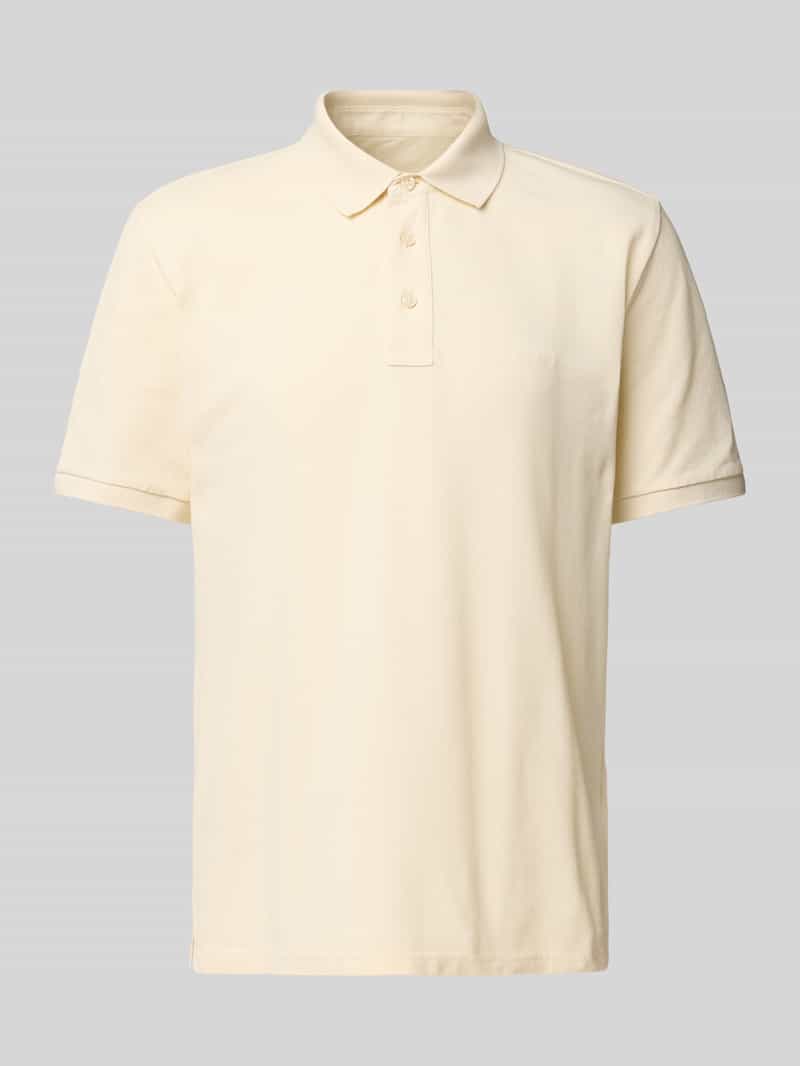 Gant Regular fit poloshirt met labelstitching model 'SUNFADED'