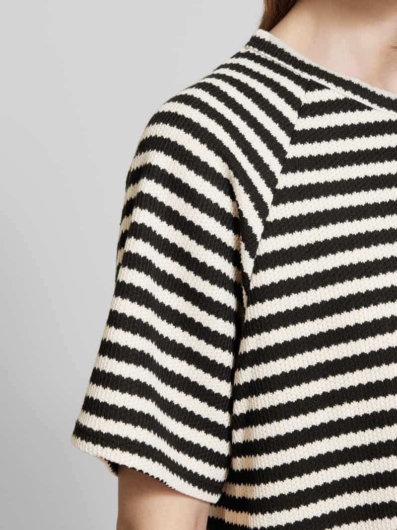 Vila Gebreid shirt met ronde hals model 'MATA'