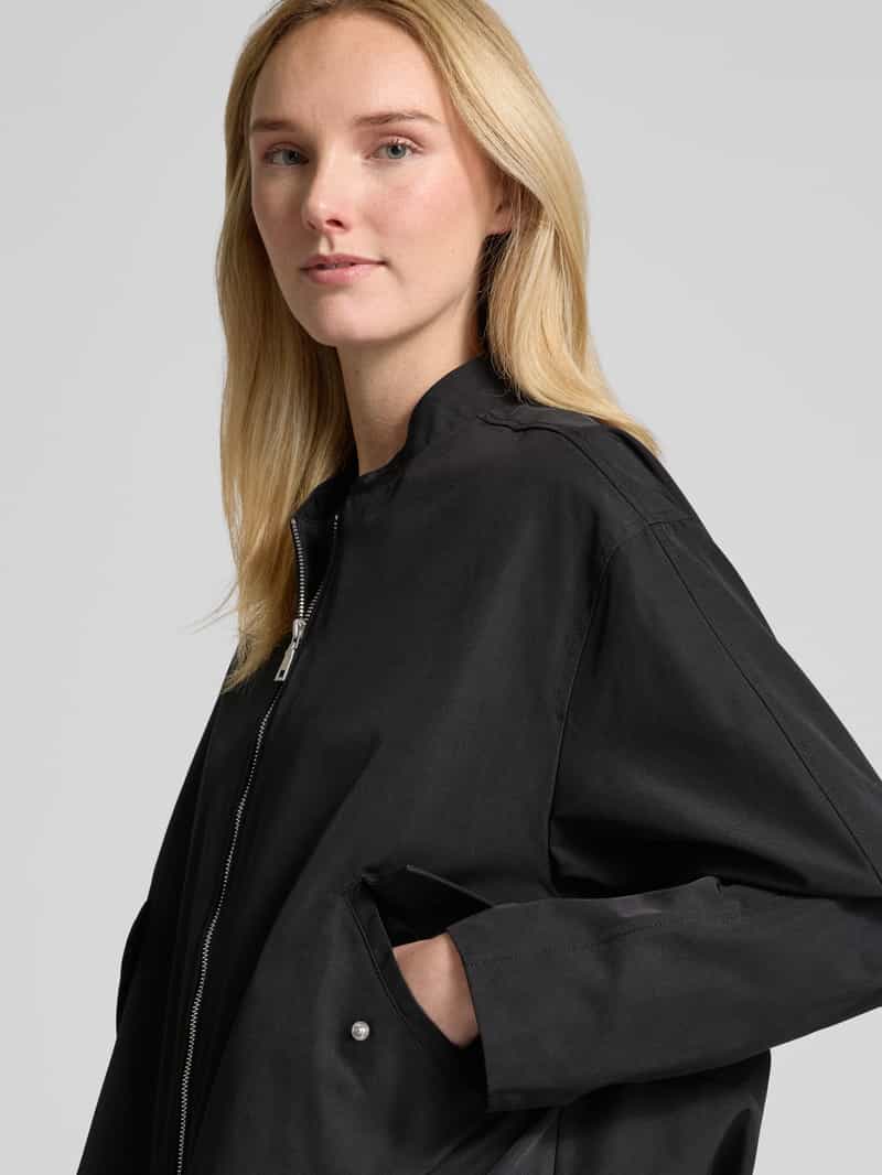 s.Oliver RED LABEL Relaxed fit blouson met plooidetails