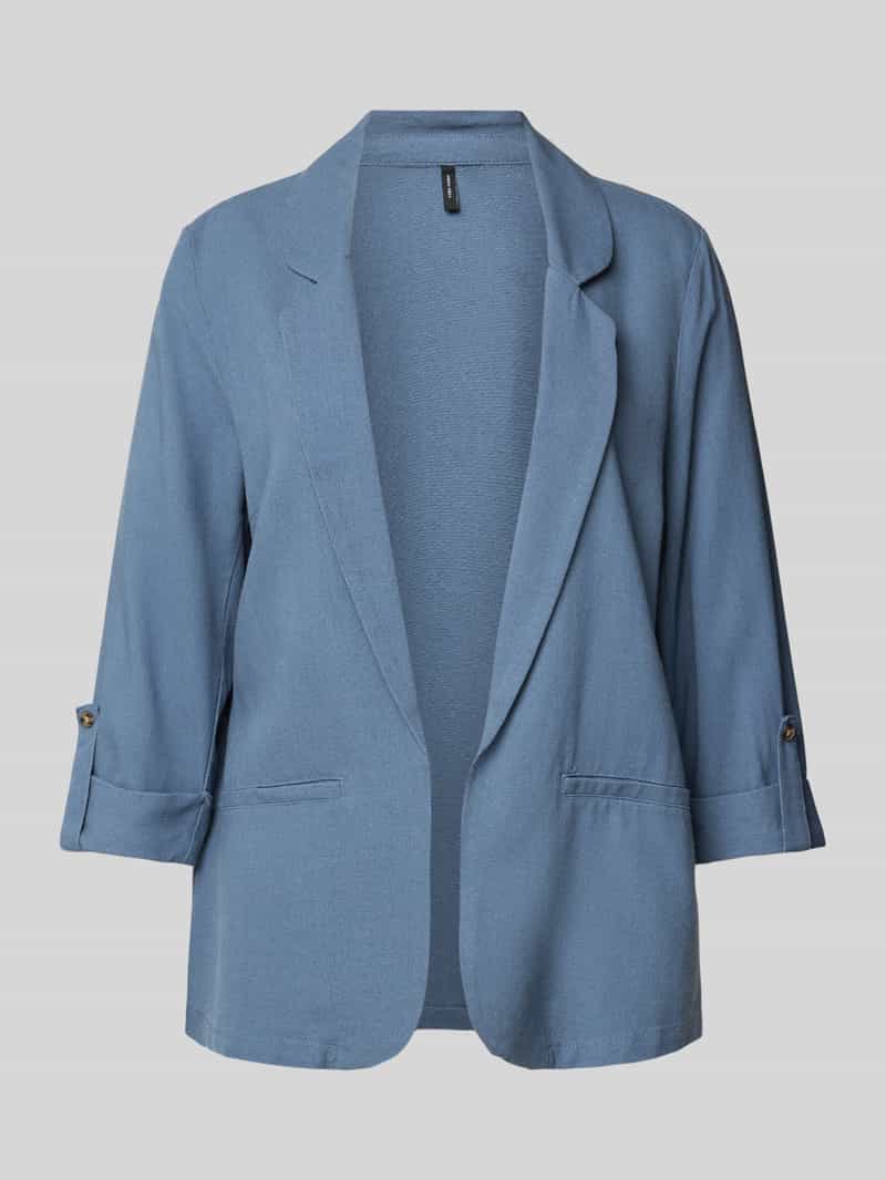 Vero Moda Regular fit korte blazer van een mix van viscose en linnen model 'JESMILO'