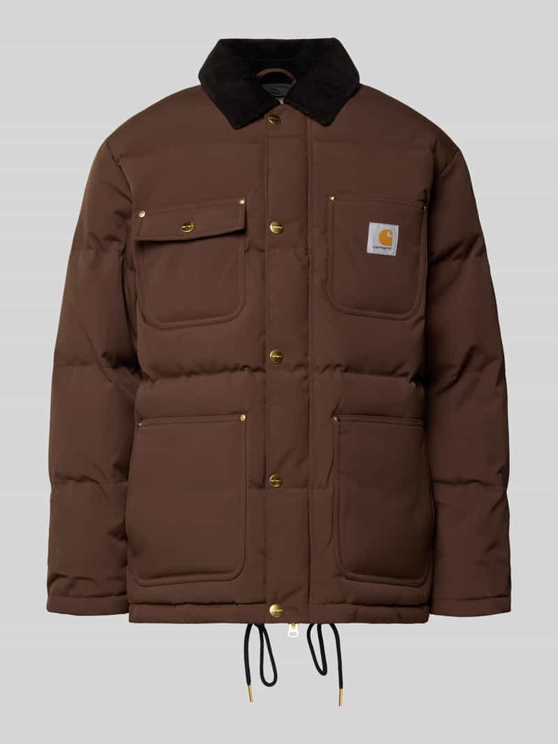 Carhartt Work In Progress Gewatteerd jack met labeldetail model 'RAYLER