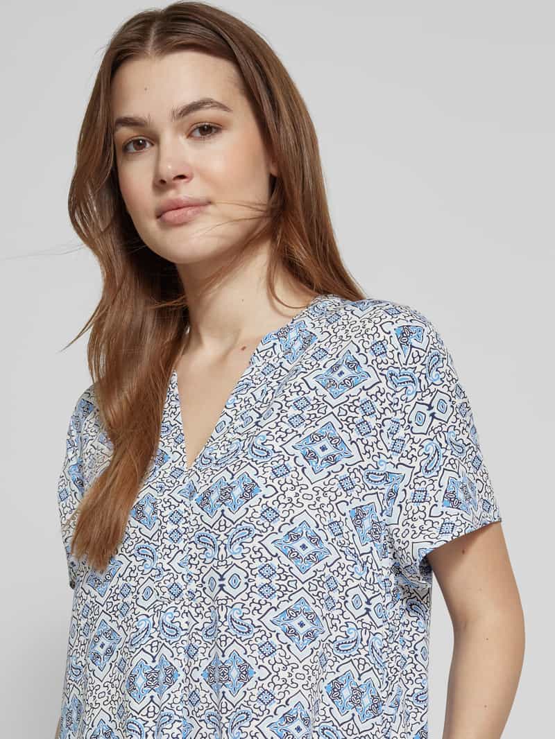 Christian Berg Woman Selection Knielange jurk van viscose met steekzakken