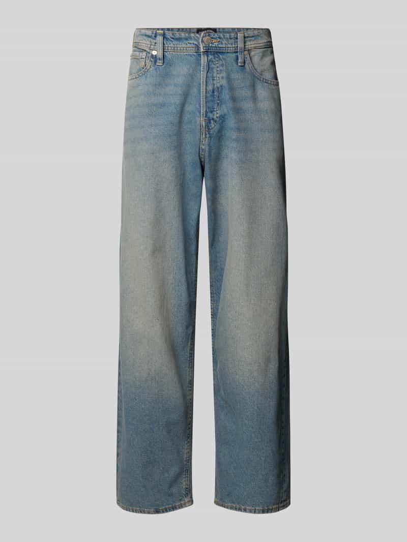 jack & jones Loose fit jeans met 5-pocketmodel model 'ALEX'