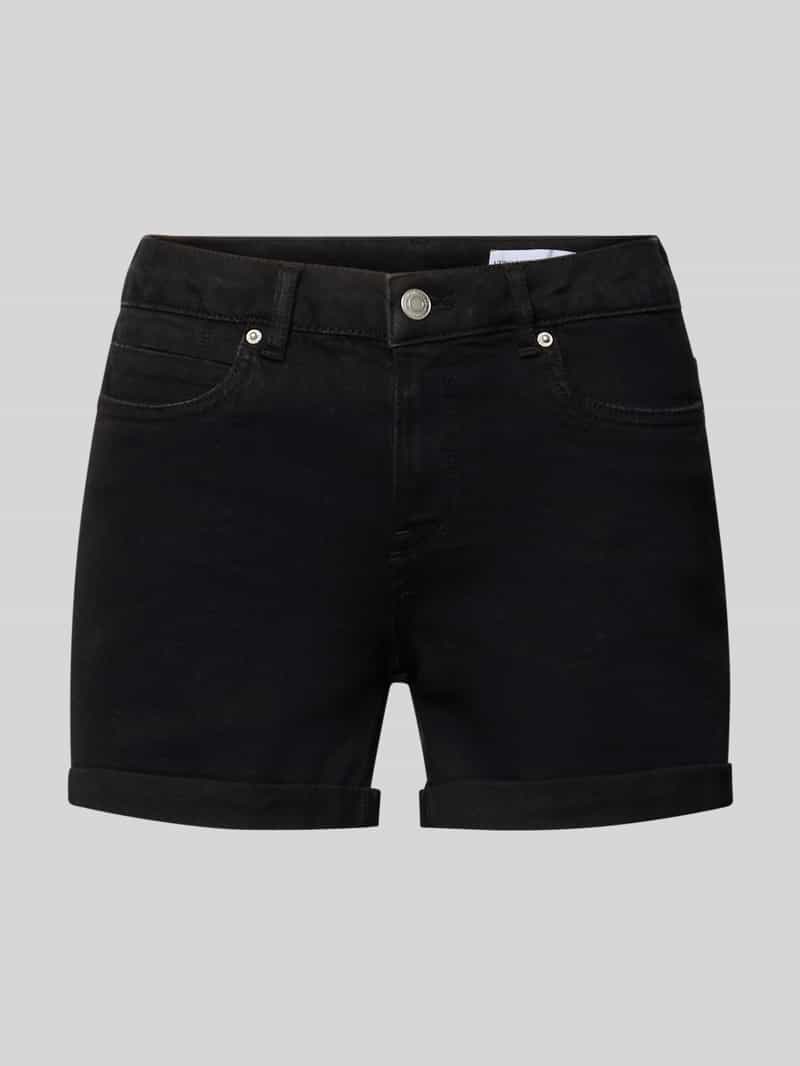 regular fit korte jeans van katoenmix model 'LUNA'