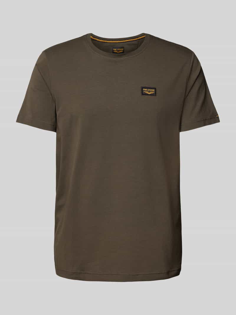 T-shirt met labelpatch, model 'GUYVER'