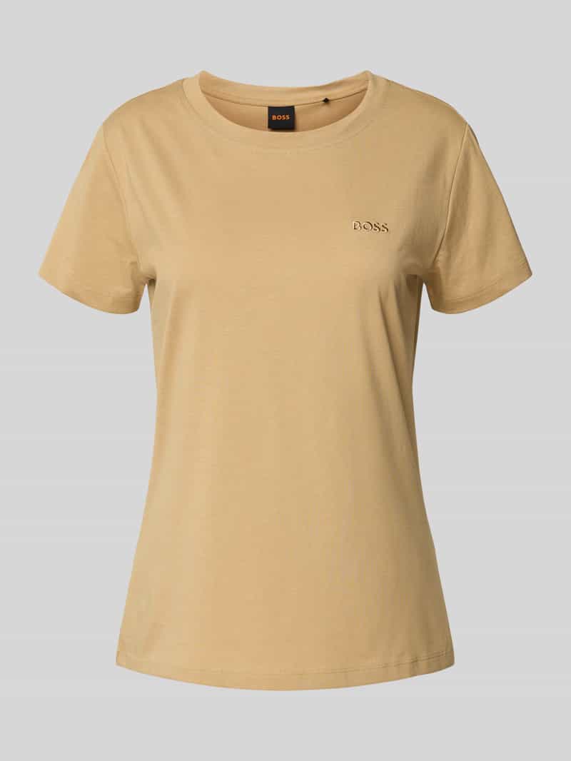 Boss Orange Shaped fit T-shirt van puur katoen