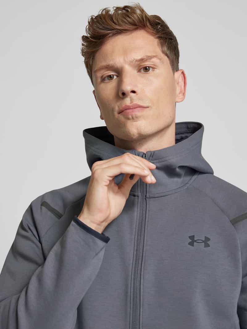Under Armour Sweatjack met tweewegsritssluiting model 'Unstoppable'