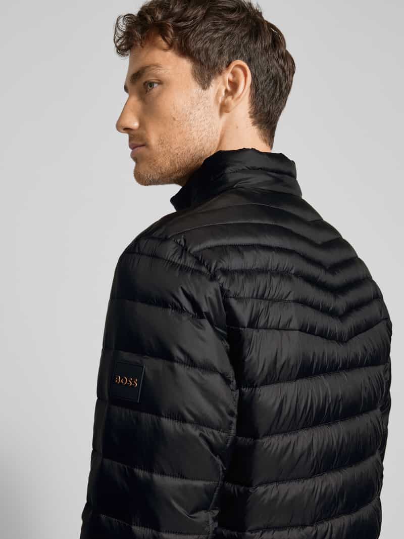 Boss Orange Gewatteerd jack met opstaande kraag model 'Oden'
