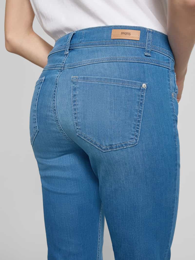 Angels Stoffen broek in 5-pocketmodel model 'Ornella'