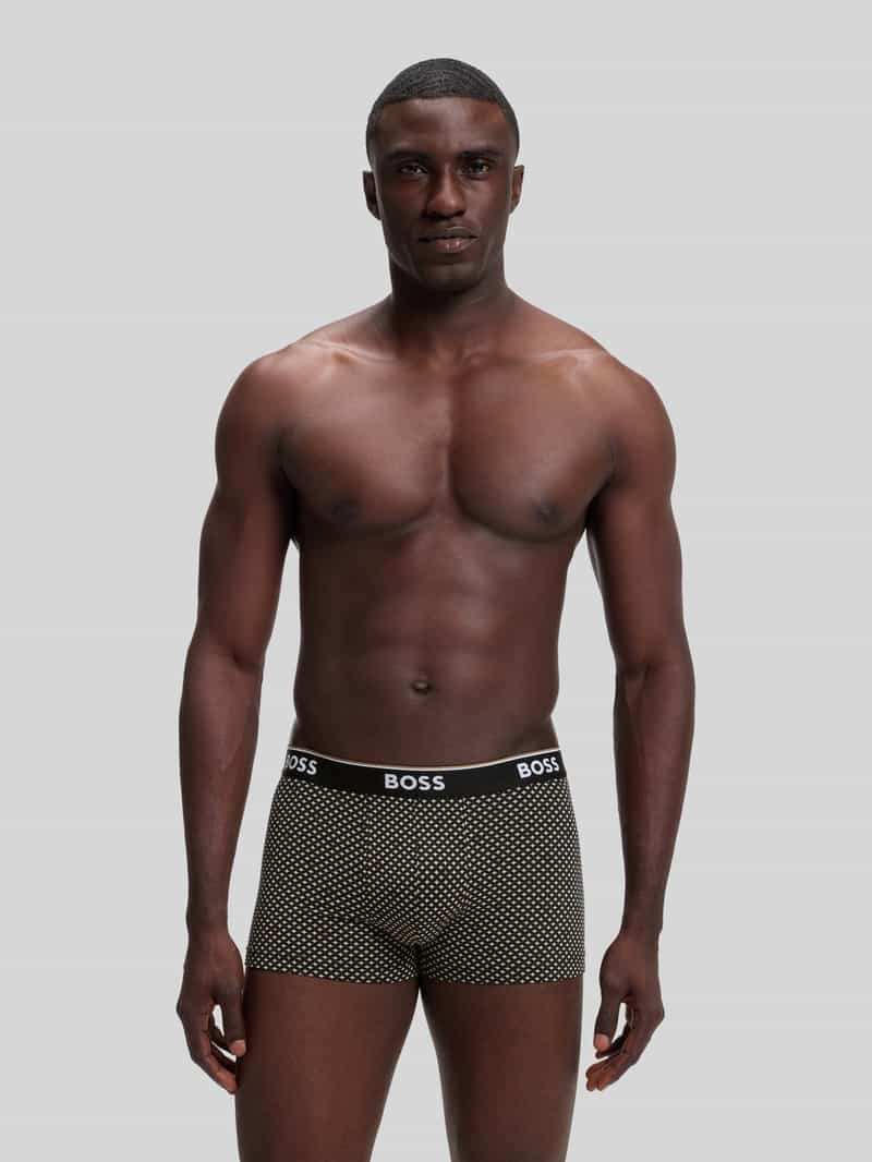 Boss Boxershort van katoenmix in set van 3 model 'Power'