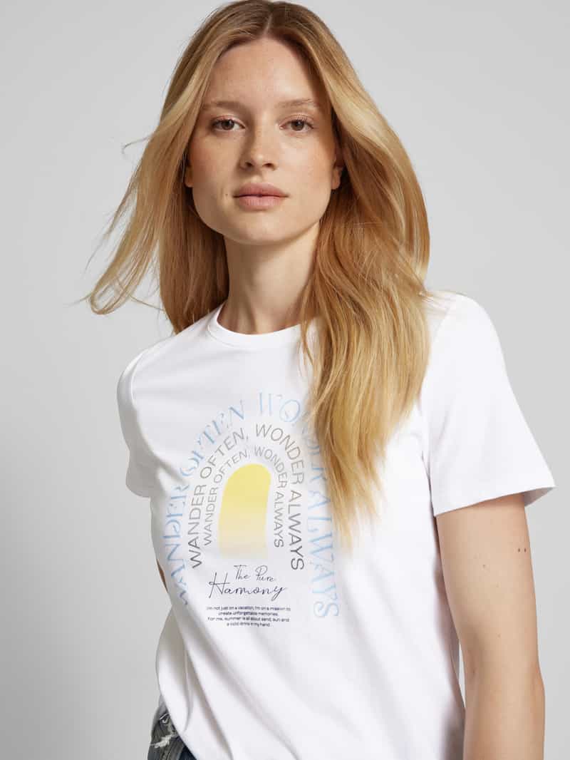 s.Oliver RED LABEL T-shirt met motiefprint
