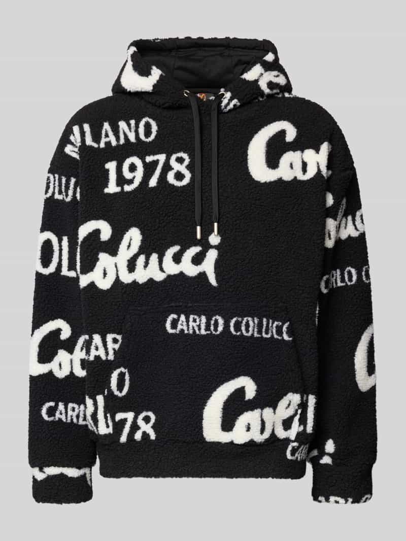 carlo colucci Oversized hoodie met kangoeroezak