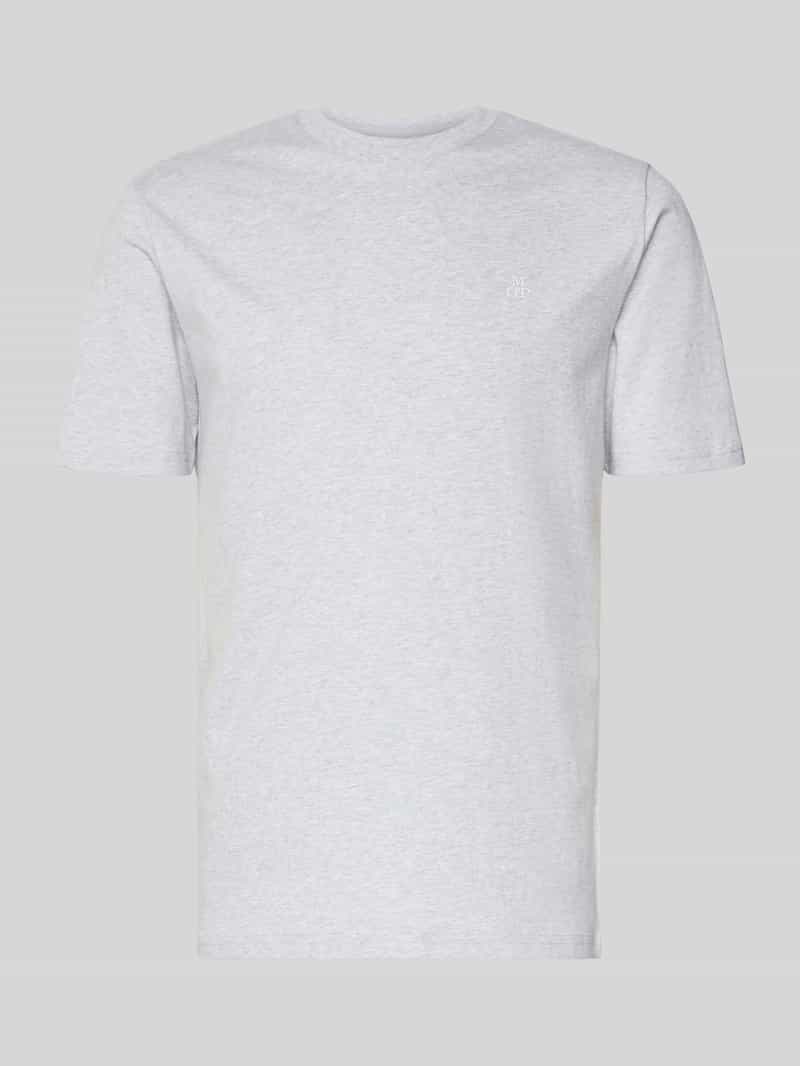 T-shirt met labelprint