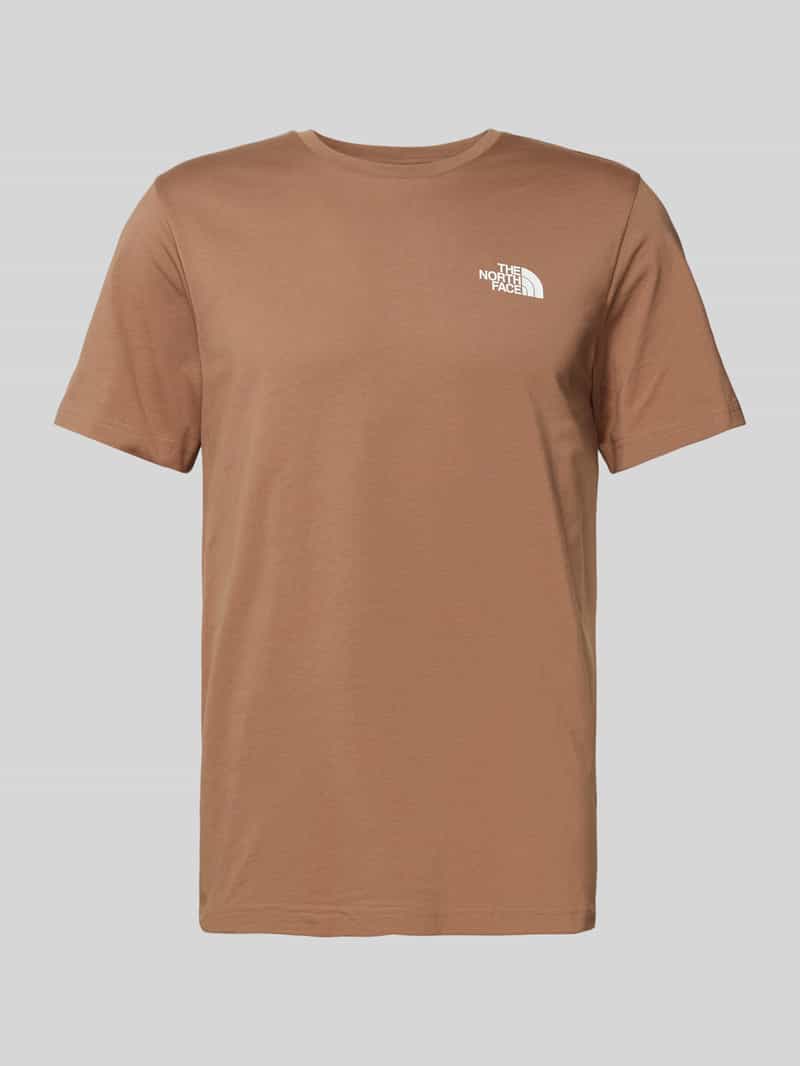 The North Face T-shirt met labelprint model 'Simple dome'