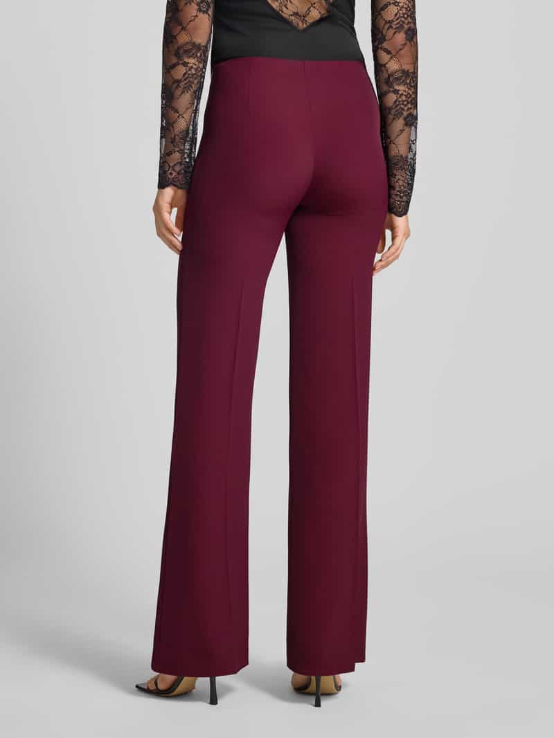RINASCIMENTO flared fit broek met bandplooien