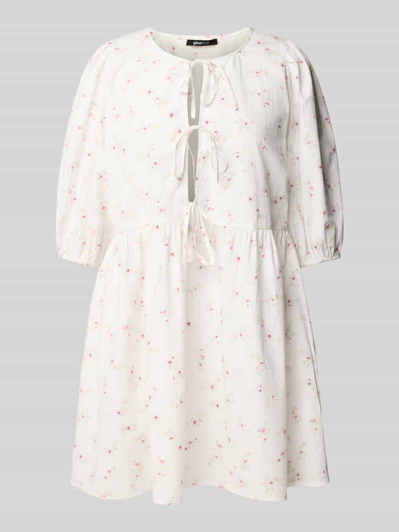 Gina Tricot Mini-jurk met vetersluiting