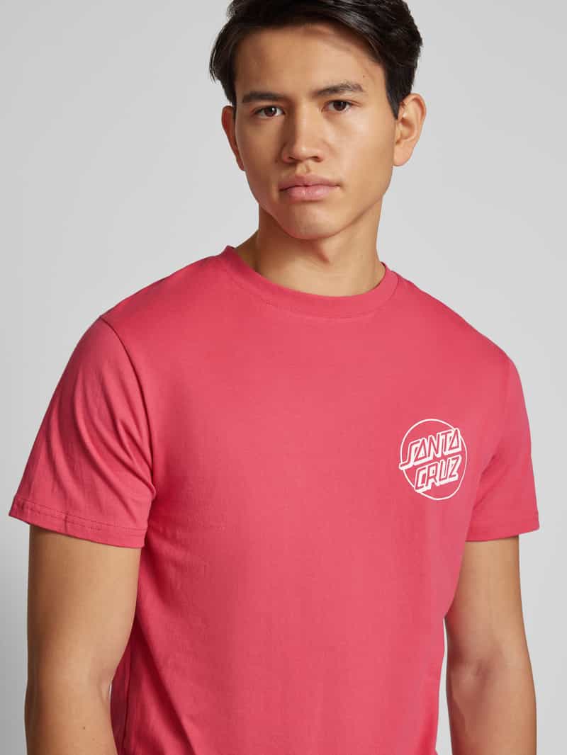 Santa Cruz T-shirt met labelprint