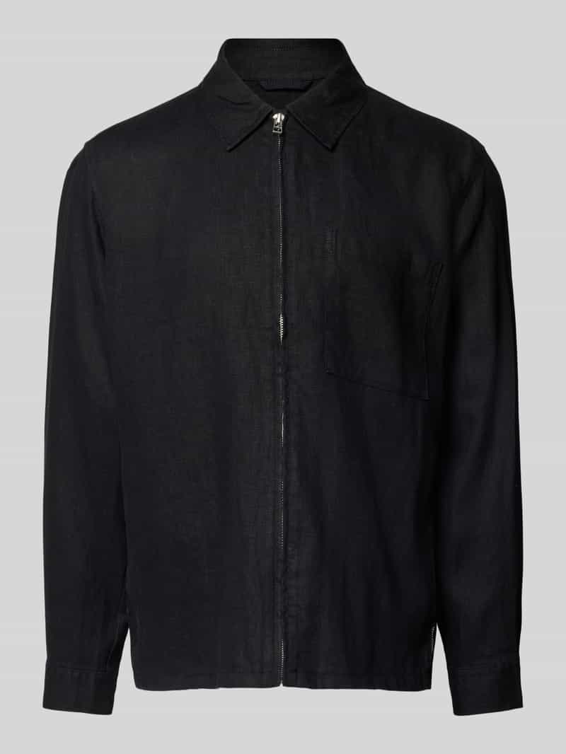 Marc O'Polo Regular fit overshirt van puur linnen