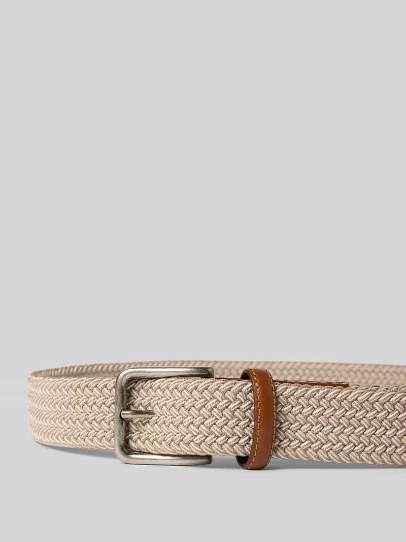LLOYD Men's Belts Gevlochten riem in two-tone-stijl