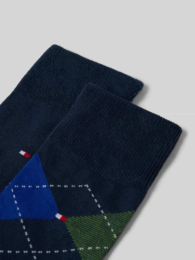 Tommy Hilfiger Kousen van katoenmix per 2 paar