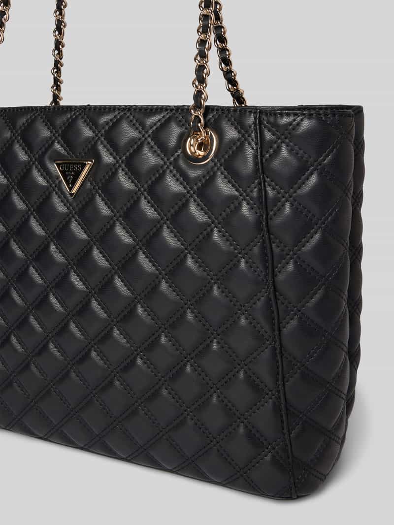 Guess Tote bag met structuurmotief model 'GIULLY'