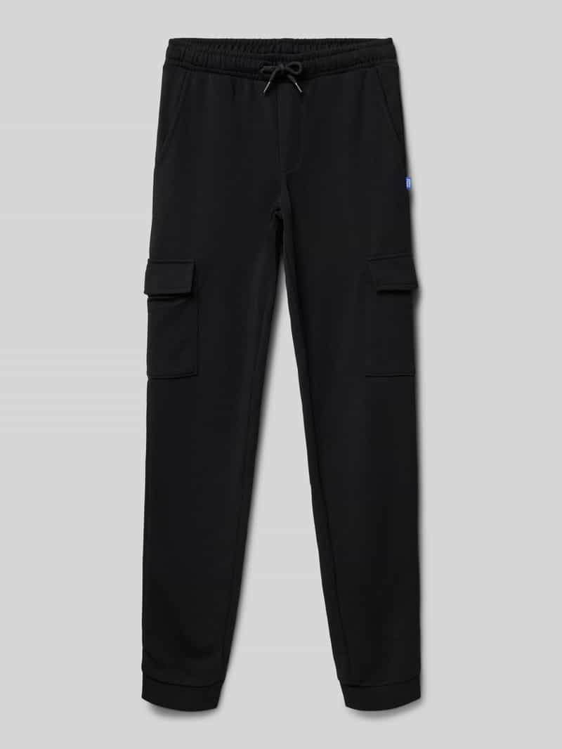 jack & jones Regular fit sweatpants met cargozakken model 'GORDON'