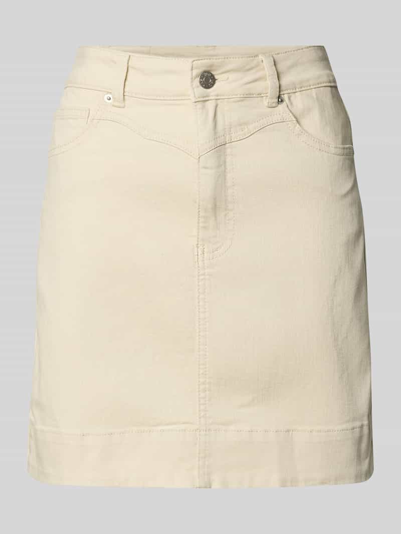 YAS Jeansrok met steekzakken
