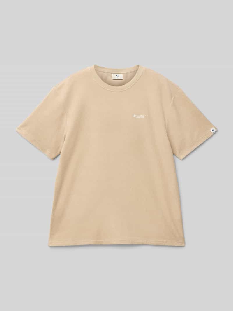 Garcia T-shirt met labelstitching