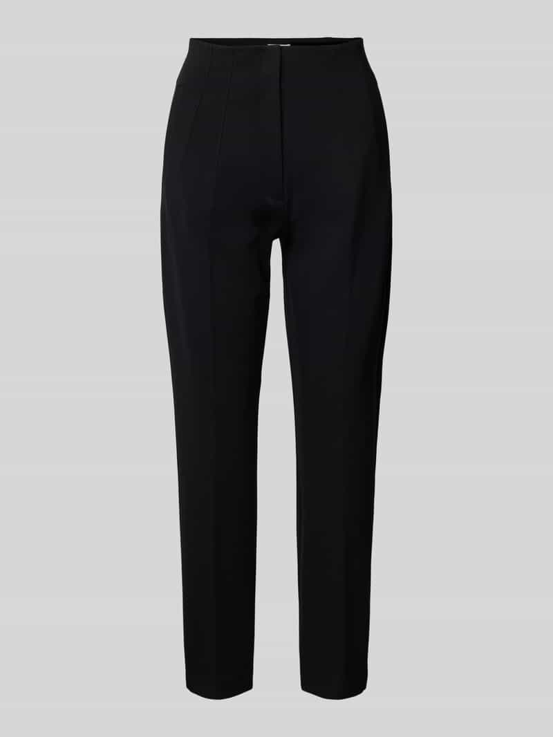 S.Oliver BLACK LABEL Jersey broek met persplooien