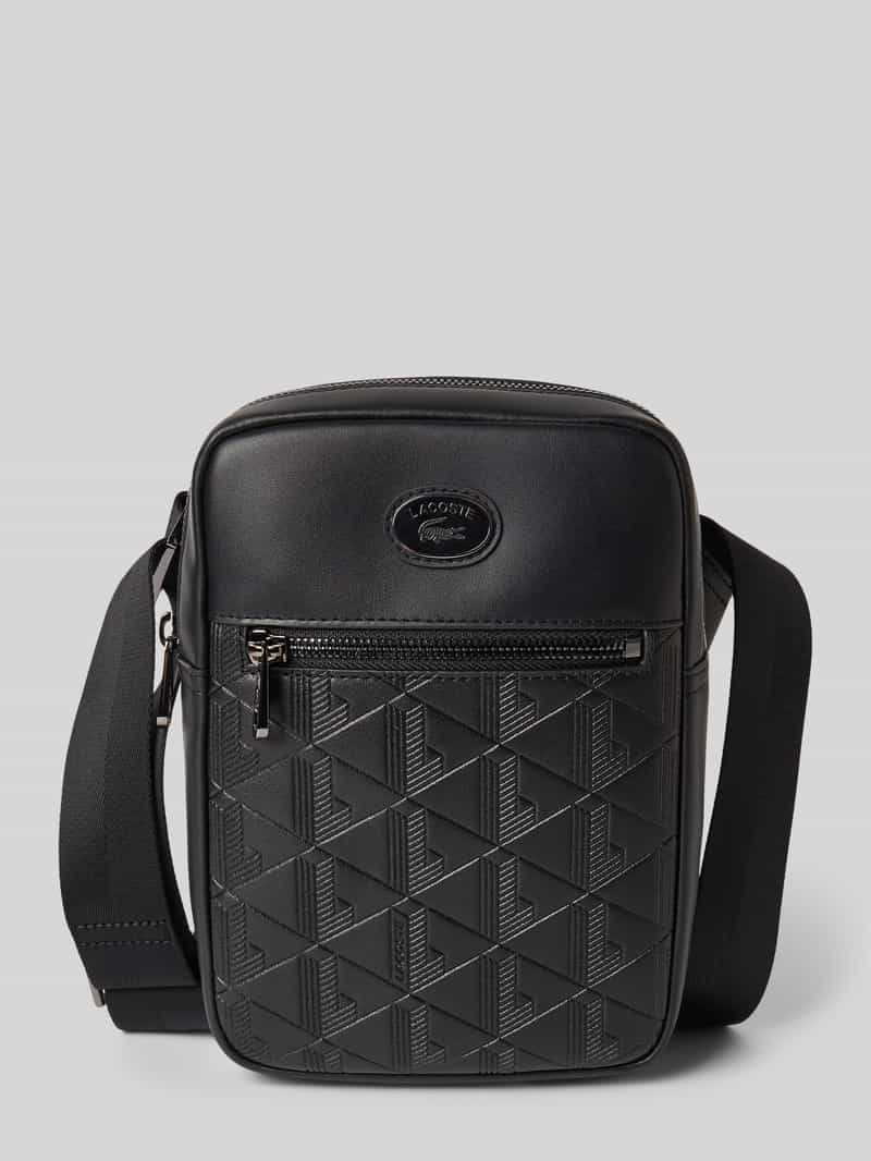 Lacoste Cameratas met runderleer