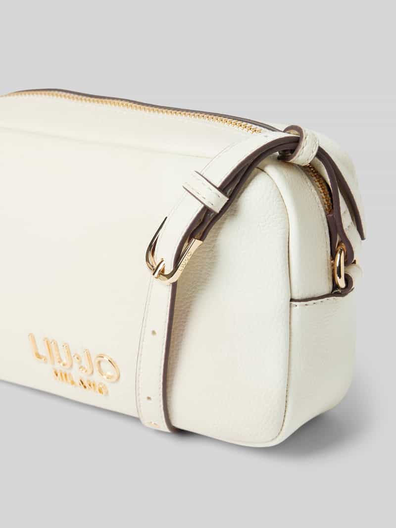 Liu Jo White Handtas met labelapplicatie model 'EVRIN'