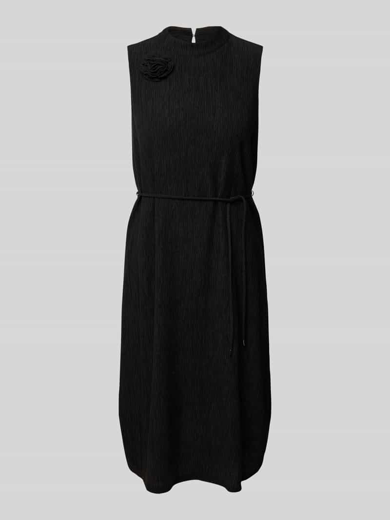 s.Oliver BLACK LABEL Knielange jurk van lyocellmix