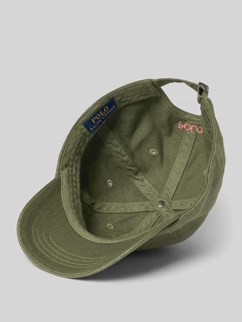 Polo Ralph Lauren Kids Baseballpet met labelstitching