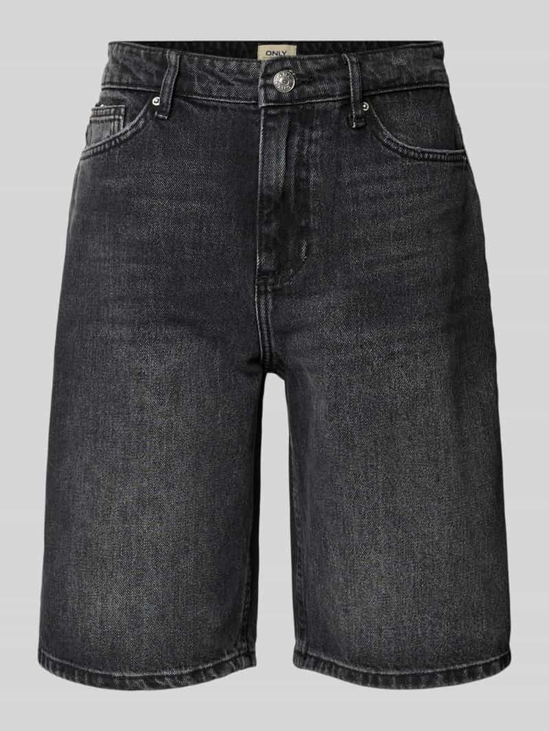 Only Regular fit korte jeans met wijde pijpen model 'SONNY'