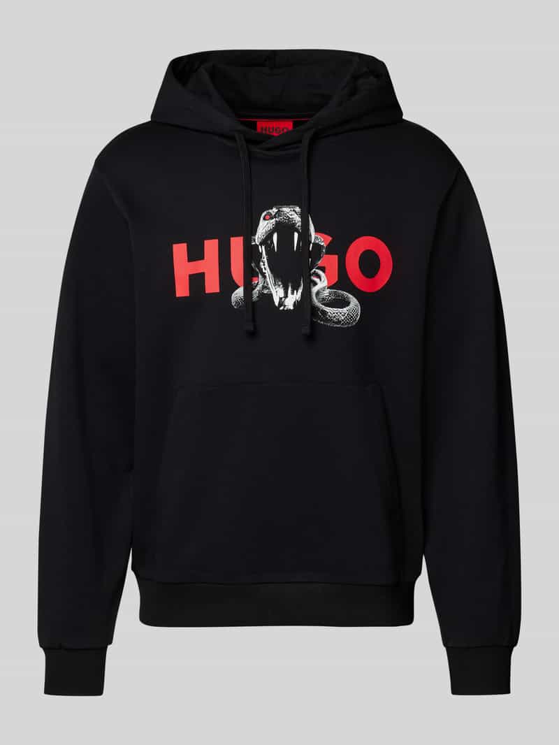 HUGO Hoodie met capuchon model 'Dueleyo'