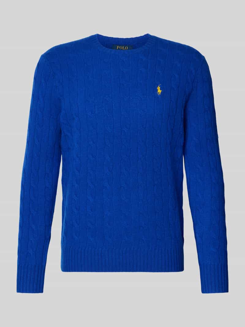 Polo Ralph Lauren Regular fit gebreide pullover van een mix van wol en kasjmier