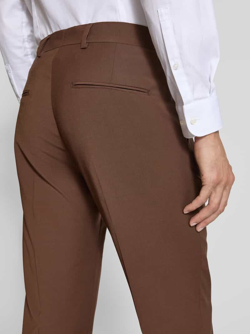 Tiger Of Sweden Regular fit pantalon met persplooien model 'Tenuta'